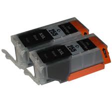 Compatible Canon PGI-255XXLBK Black Extra High Yield Pigment Inkjet (2/PK-800 Page Yield)