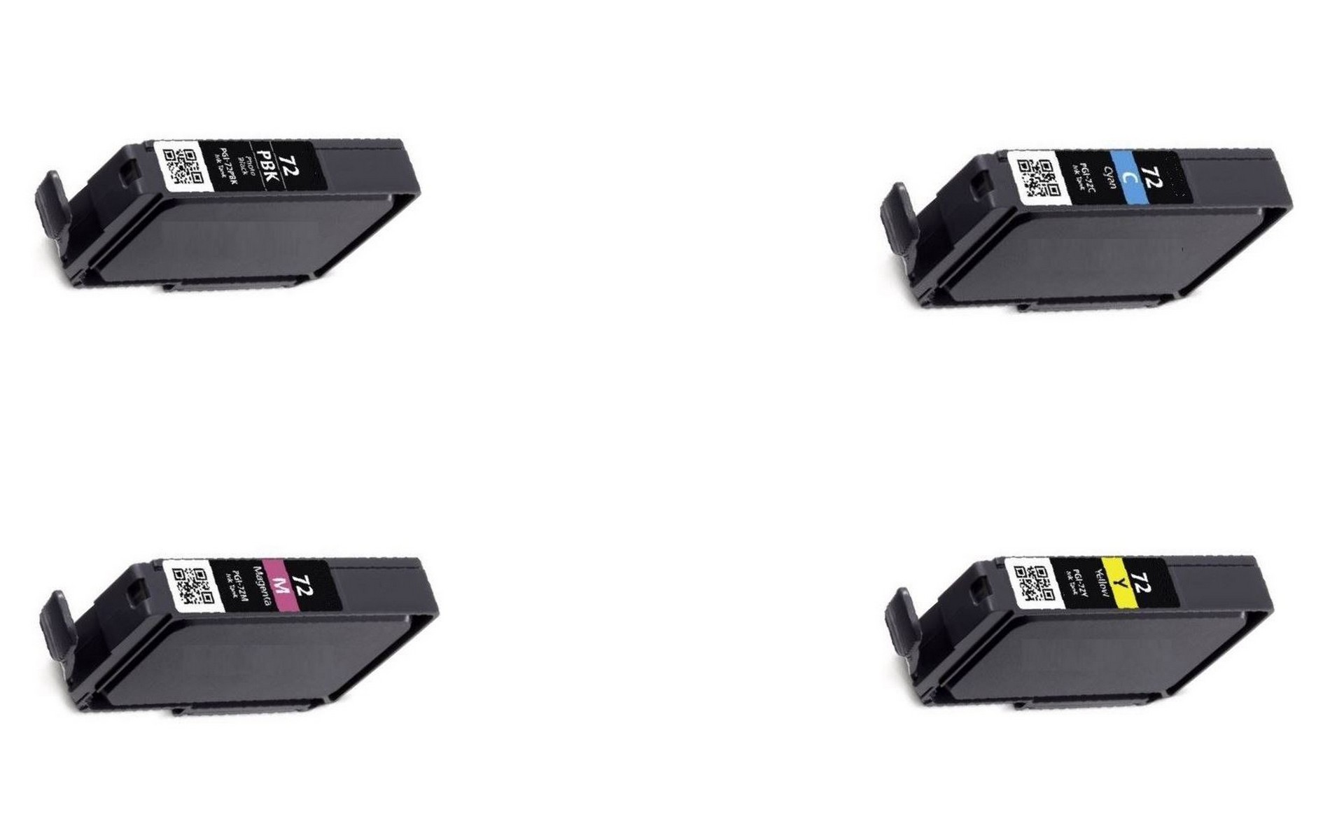 Compatible Canon PIXMA PRO 10 Inkjet Combo Pack (PBK/C/M/Y) (PGI-72PBKCMY)