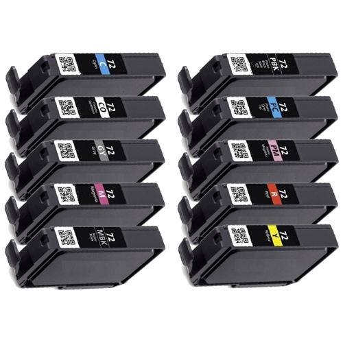 Compatible Canon PIXMA PRO 10 Inkjet Combo Pack (MBK/PBK/C/M/Y/PC/PM/GY/R/CO) (6402B007)