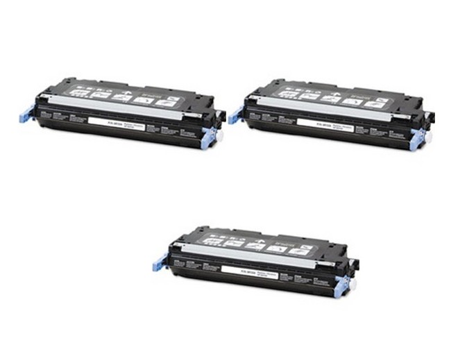 Compatible Canon CRG-111BK3PK Black Toner Cartridge (3/PK-6000 Page Yield) (1660B001AA3PK)