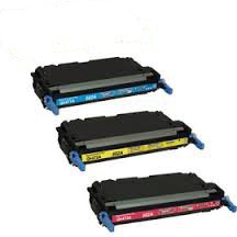 Compatible Canon CRG-117CMY Toner Cartridge Combo Pack (C/M/Y)