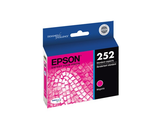 Epson NO. 252 Magenta Inkjet (300 Page Yield) (T252320)