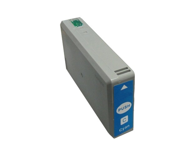 Remanufactured Epson NO. 676XL Cyan Inkjet (1200 Page Yield) (T676XL220)