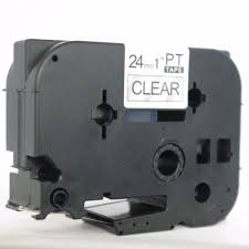 Compatible Brother Black on White Laminated P-Touch Label Tape (1in X 26Ft.) (TZ-251)