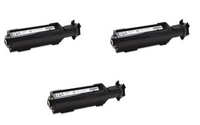 Compatible Xerox WorkCentre 7132/7232/7242 Black Toner Cartridge (3/PK-24300 Page Yield) (006R013183PK)
