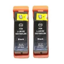 Compatible Lexmark NO. 100XL Black High Yield Inkjet (2/PK-510 Page Yield) (14N1187)