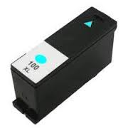 Compatible Lexmark NO. 100XL Cyan High Yield Inkjet (600 Page Yield) (14N1093)