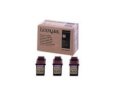 Lexmark NO. 75 High Yield Waterproof Black Cartridge (3/PK-1000 Page Yield) (15M0100)
