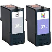 Compatible Lexmark NO. 36XL/NO. 37XL Inkjet Combo Pack (Black/Color) (18C2249)