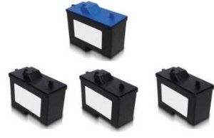 Compatible Dell A720/A920 Inkjet Combo Pack (3-BLK/1-CLR) (Series 1) (3B1C92R)