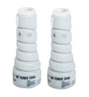 Konica Minolta TYPE 104A Copier Toner (2/PK-270 Grams-15000 Page Yield) (8936-302)
