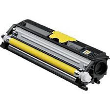 Konica Minolta Magicolor 1600 Series Yellow High Capacity Toner Cartridge (2500 Page Yield) (A0V306F)