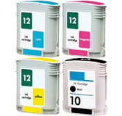 Compatible HP NO. 12 Inkjet Combo Pack (BK/C/M/Y) (C480MP)