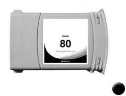 Compatible HP NO. 80 Black Inkjet (350ML-4400 Page Yield) (C4871A)