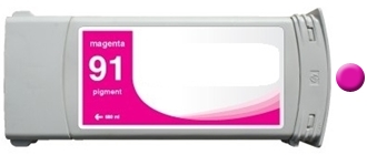 Compatible HP NO. 91 Magenta Inkjet (775 ML) (C9468A)