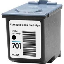 Compatible HP NO. 701 Black Inkjet (350 Page Yield) (CC635A)