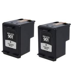 Compatible HP NO. 901 Inkjet Black (2/PK-200 Page Yield) (CZ075FN)