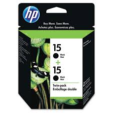 HP NO. 15 Black Inkjet (2/PK-500 Page Yield) (C6653FN)