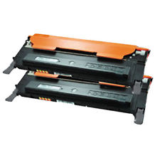 Compatible Samsung CLP-320/325 Black Toner Cartridge (2/PK-1500 Page Yield) (CLT-P407B)