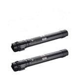 Compatible Dell 7130CDN Black Toner Cartridge (2/PK-19000 Page Yield) (2HB7130)