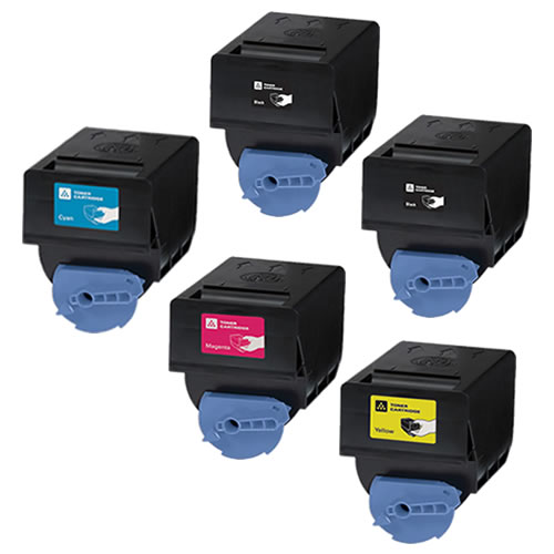 Compatible Canon Color IR-C2380/C2880/3880 Toner Cartridge Combo Pack (2-BK/1-C/M/Y) (GPR-232B1CMY)