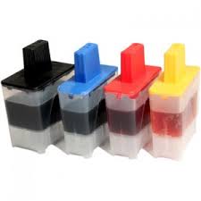 Compatible Brother LC-41 Inkjet Combo Pack (BK/C/M/Y) (LC-414PKS)