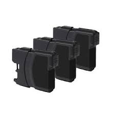 Compatible Brother LC-65HYBK3PK Black High Yield Inkjet (3/PK-900 Page Yield)