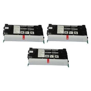 Compatible IBM InfoPrint Color 1534/1614/1634 Black Toner Cartridge (3/PK-4000 Page Yield) (39V03023PK)