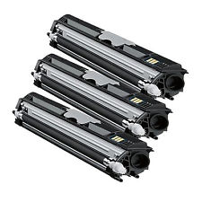 Compatible Konica Minolta Magicolor 1600 Series Black High Capacity Toner Cartridge (3/PK-2500 Page Yield) (A0V301F3PK)