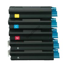 Compatible Okidata C5100/5510 Toner Cartridge Combo Pack (2-BK/1-C/M/Y) (TYPE C6) (4212742B1CMY)