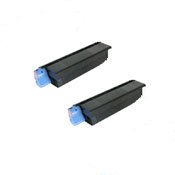 Compatible Okidata C5100/5510 Black Toner Cartridge (2/PK-5000 Page Yield) (TYPE C6) (421274042PK)