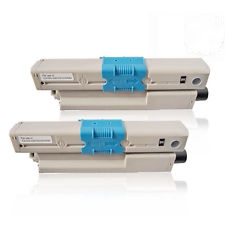 Compatible Okidata C310/MC950 Black Toner Cartridge (2/PK-3500 Page Yield) (TYPE 17) (444698012PK)