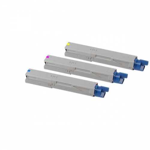 Compatible Okidata C3400/C3530/C3600 Toner Cartridge Combo Pack (C/M/Y) (434593CMY)