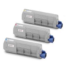 Compatible Okidata MC-860 Toner Cartridge Combo Pack (C/M/Y) (4405921CMY)