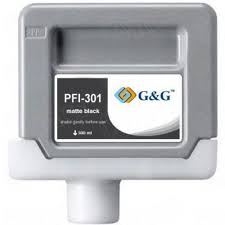 Compatible Canon PFI-301MBK Matte Black Standard Yield Wide Format Inkjet (330 ML) (1485B001AA)