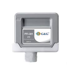 Compatible Canon PFI-301PGY Photo Gray Inkjet (330 ML) (1496B001AA)