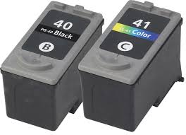 Compatible Canon PG-40/CL-41 Inkjet Combo Pack (Black/Color) (0615B009)