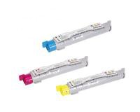 Compatible Xerox Phaser 6250 Toner Cartridge Combo Pack (C/M/Y) (106R0067CMY)