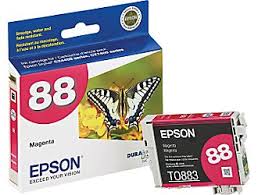Epson NO. 88 DURABrite Magenta Inkjet (165 Page Yield) (T088320)