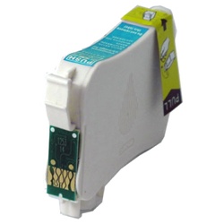 Remanufactured Epson NO. 125 Cyan Inkjet (385 Page Yield) (T125220)