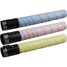 Compatible Konica Minolta bizhub C227/287/367 Toner Cartridge Combo Pack (C/M/Y) (TN-221CMY)