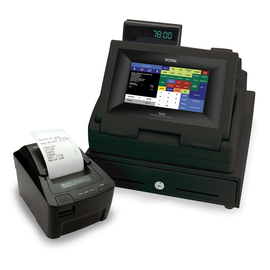 Refurbish Adler Royal TS-4240 Touch Screen Cash Register