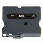 Brother Black on Clear Laminated P-Touch Label Tape (1/4in X 50Ft.) (TX-1111)