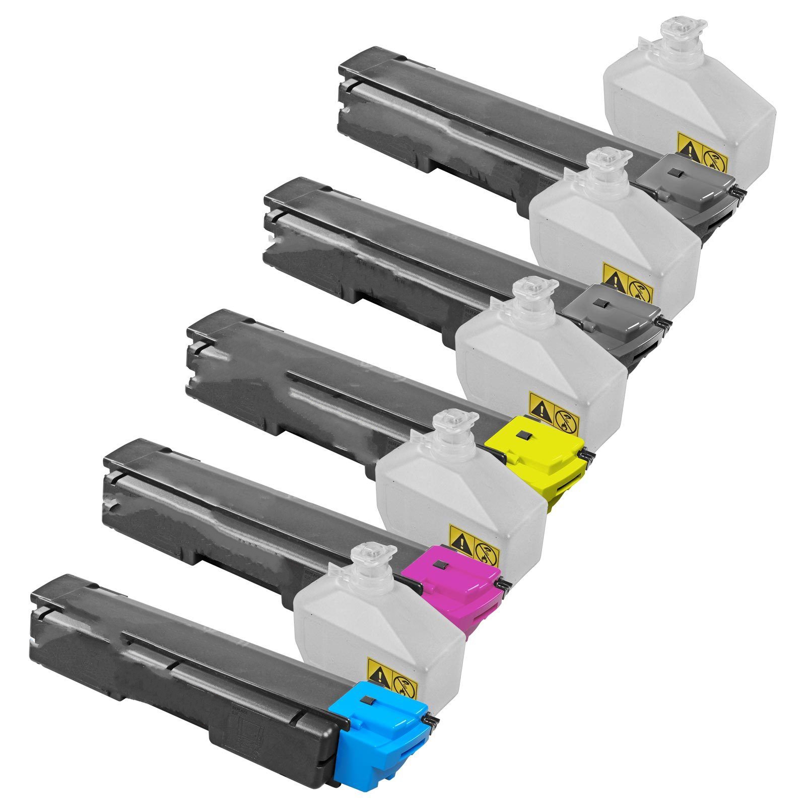 Compatible Kyocera Mita FS-C5016N Toner Cartridge Combo Pack (2-BK/1-C/M/Y) (TK-5022B1CMY)