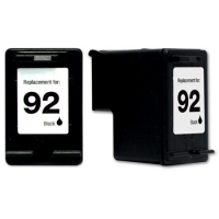 Compatible HP NO. 92 Black Inkjet (2/PK-220 Page Yield) (C9512FN)
