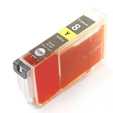 Compatible Canon CLI-8Y Yellow Inkjet (280 Page Yield) (0623B002)