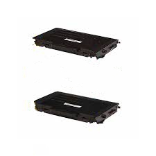 Compatible Xerox Phaser 6100 Black High Capacity Toner Cartridge (2/PK-7000 Page Yield) (106R006842PK)
