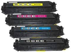 Compatible Canon CRG-118MP Toner Cartridge Combo Pack (BK/C/M/Y)