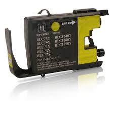 Compatible Brother LC-75Y Yellow Inkjet (600 Page Yield)