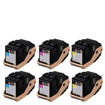 Compatible Xerox Phaser 7100 Toner Cartridge Combo Pack (2/PK-C/M/Y) (106R02602CMY)